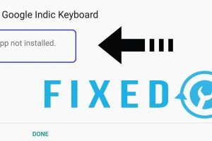 app not installed FIX
